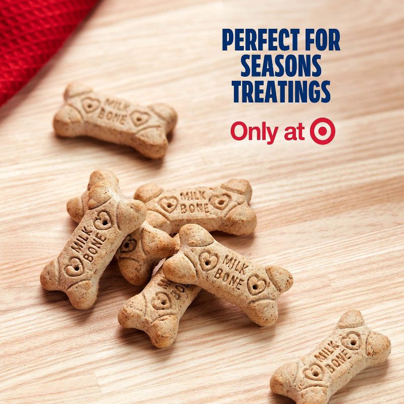 slide 4 of 11, Milk-Bone Gingerbread Flavor Crunchy Dog Treat Biscuits - 16oz, 16 oz