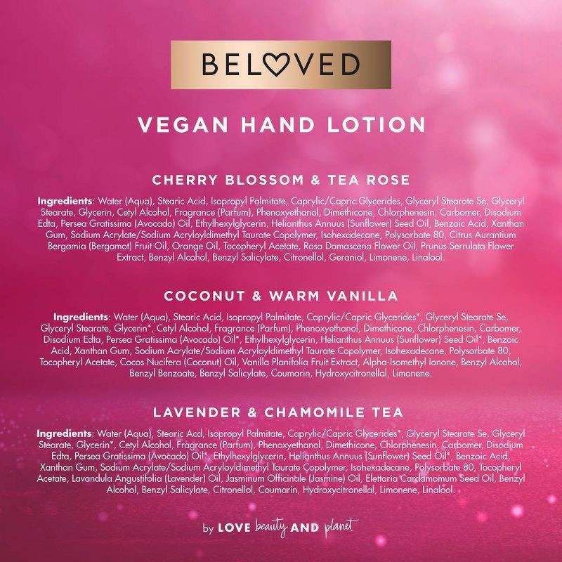 slide 5 of 8, Beloved Hand Lotion Variety Gift Set - 3ct, 3 ct