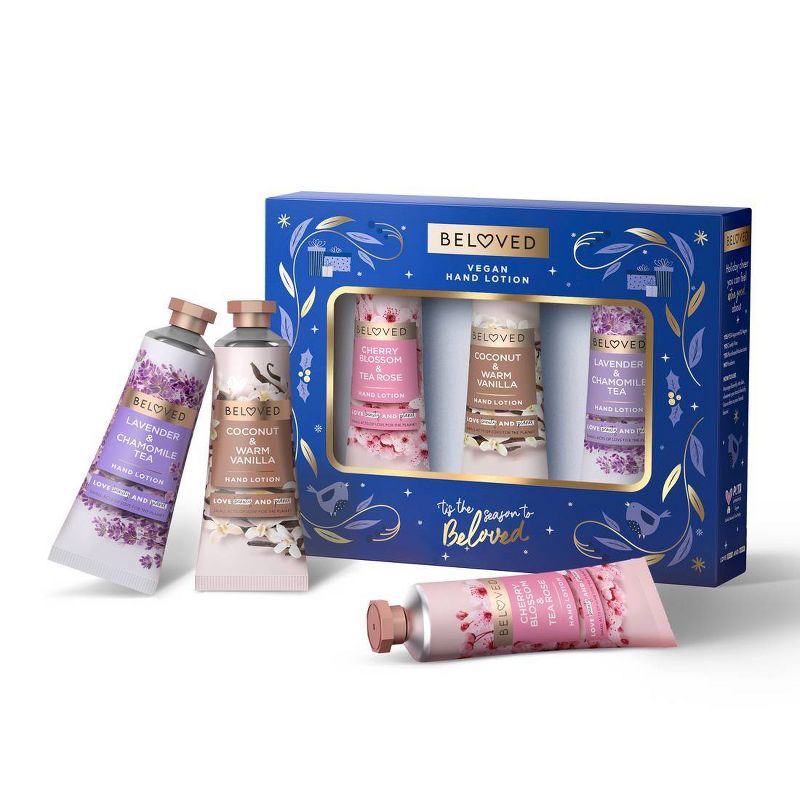 slide 6 of 8, Beloved Hand Lotion Variety Gift Set - 3ct, 3 ct