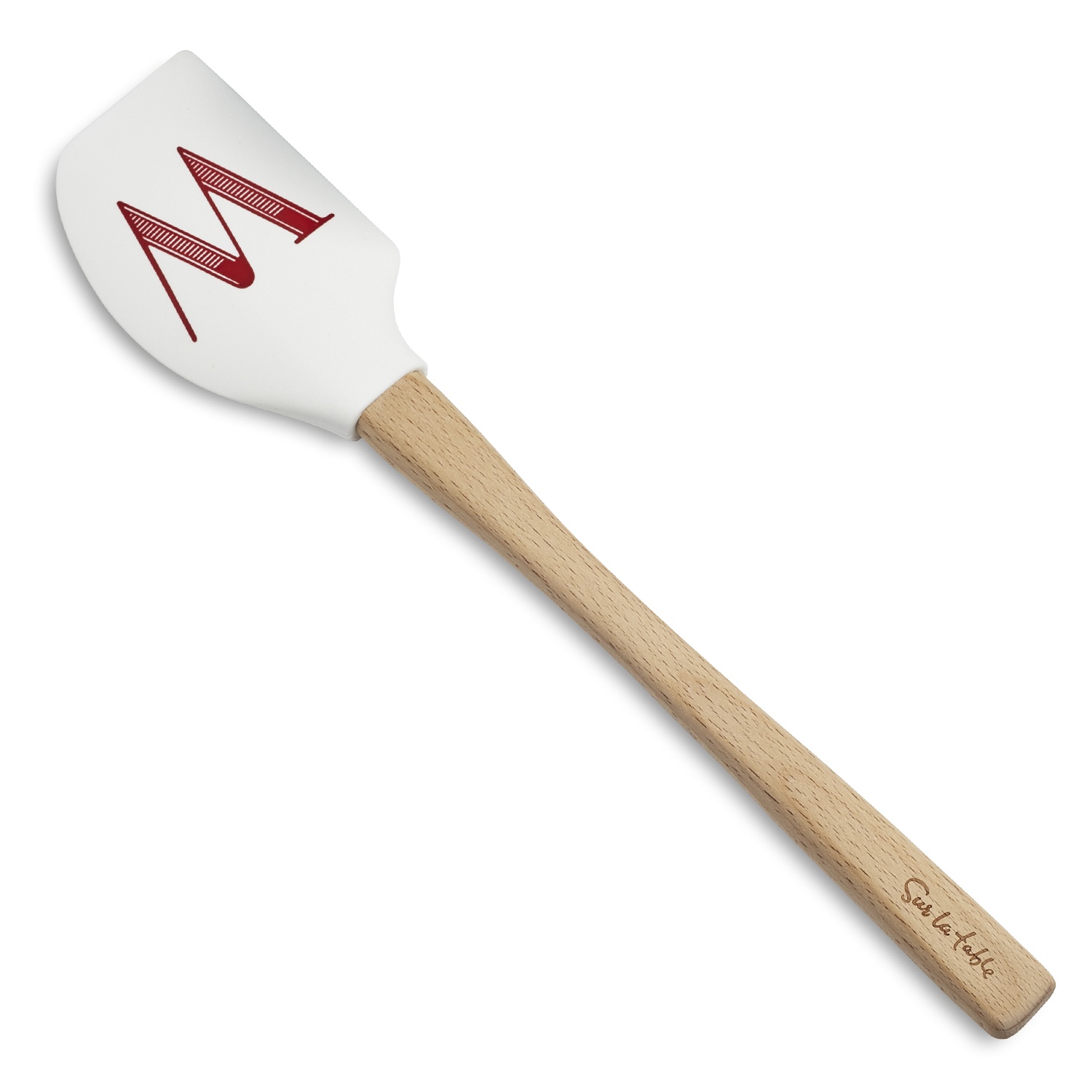 slide 1 of 1, Sur La Table Monogram Spatula - M, 1 ct