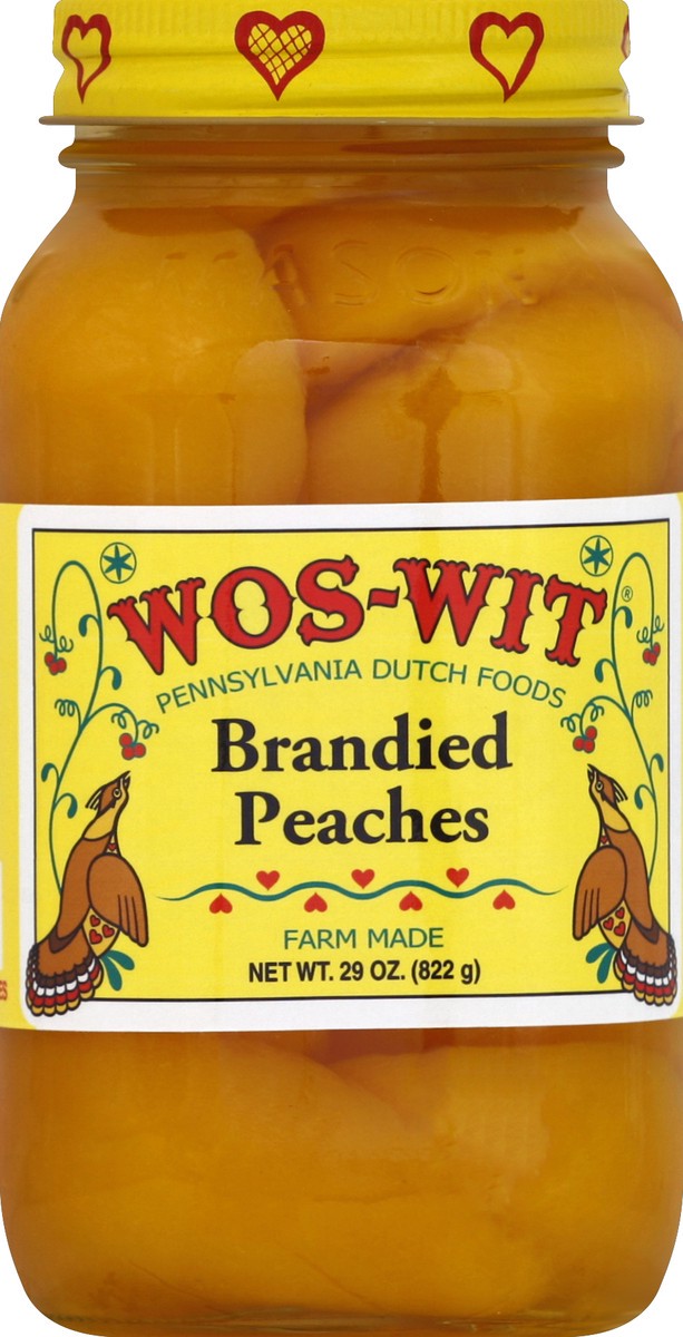 slide 2 of 2, Wos-Wit Peaches 29 oz, 29 oz
