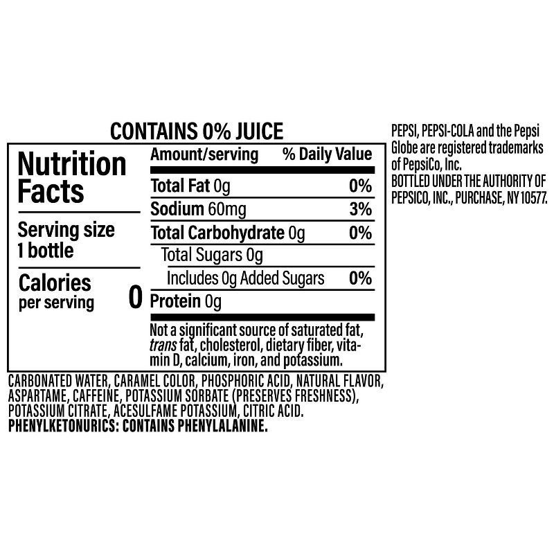 slide 4 of 4, Pepsi Zero Sugar Wild Cherry Soda - 20 fl oz Bottle, 20 fl oz