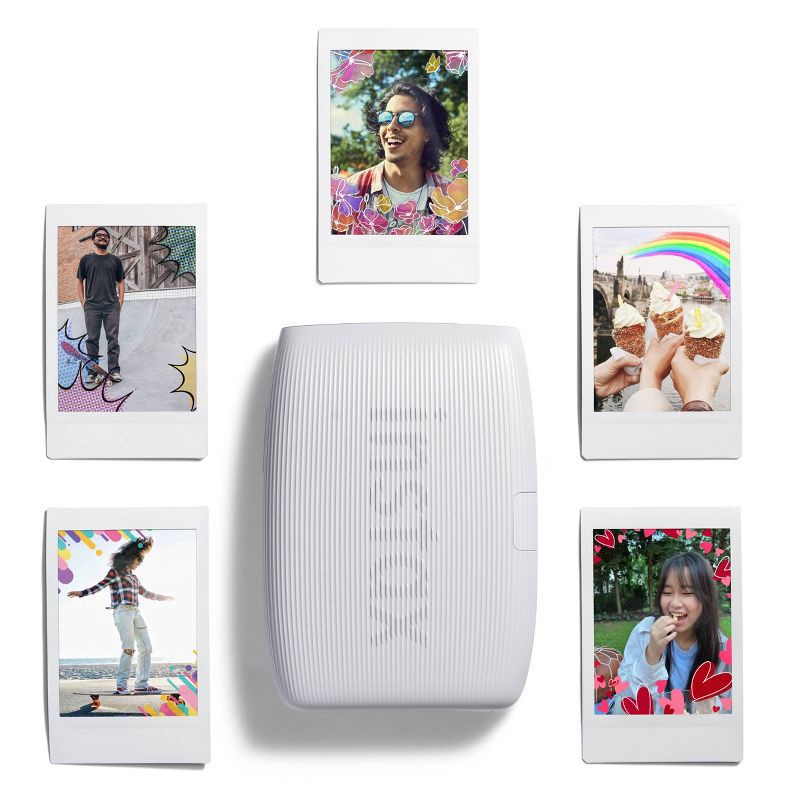 slide 12 of 15, Fujifilm instax mini Link 3 Smartphone Printer - Clay White, 1 ct