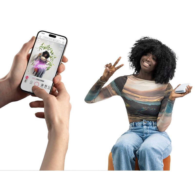 slide 15 of 15, Fujifilm instax mini Link 3 Smartphone Printer - Clay White, 1 ct