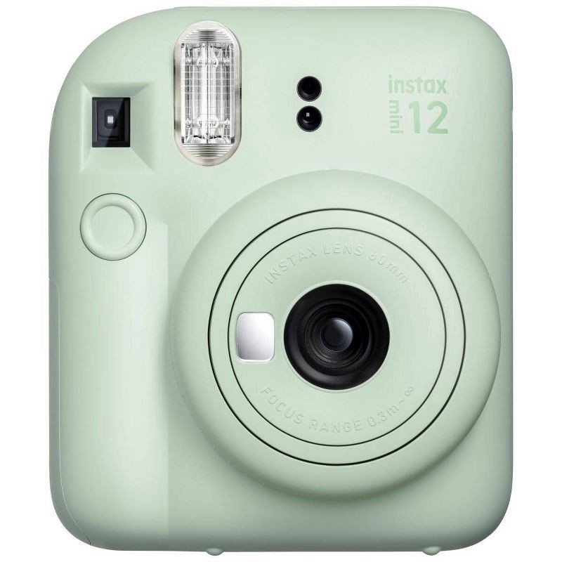 slide 4 of 10, Fujifilm Instax Mini 12 Holiday Bundle - Mint Green: Automatic Focus & Flash, 1 ct