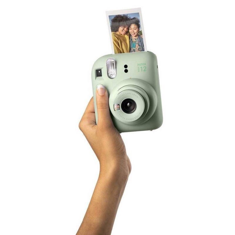 slide 10 of 10, Fujifilm Instax Mini 12 Holiday Bundle - Mint Green: Automatic Focus & Flash, 1 ct