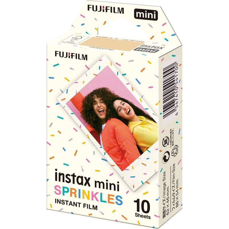 slide 2 of 3, Fujifilm instax mini Sprinkles Instant Film - 10ct, 10 ct