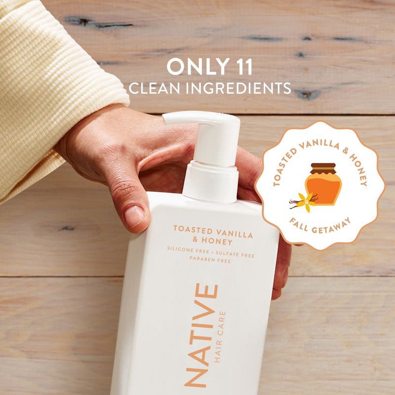 slide 5 of 9, Native Fall Limited Edition Volumizing Toasted Vanilla & Honey Shampoo 16.5 - fl oz, 1 ct