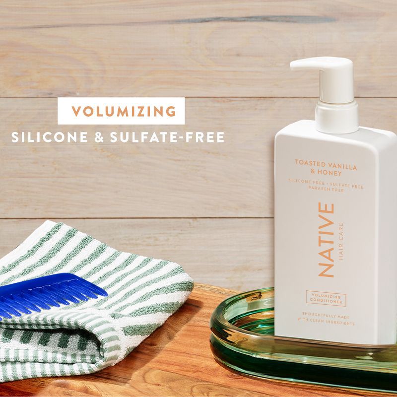 slide 3 of 12, Native Fall Limited Edition Volumizing Toasted Vanilla & Honey Conditioner - 16.5 fl oz, 16.5 fl oz