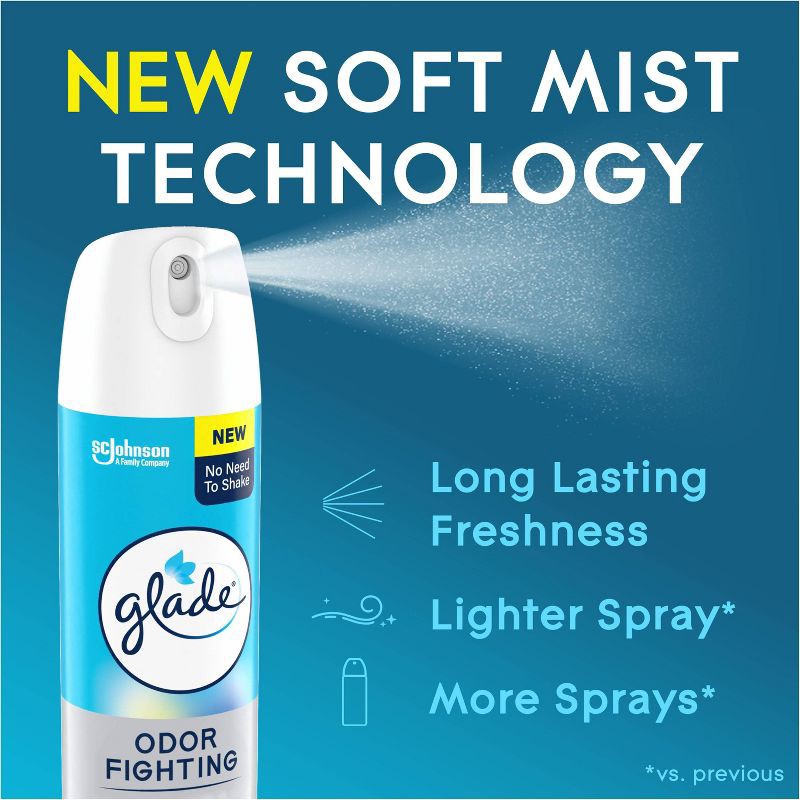 slide 5 of 13, Glade Odor Fighting Air Freshener Room Spray - Aqua Waves - 8oz, 8 oz