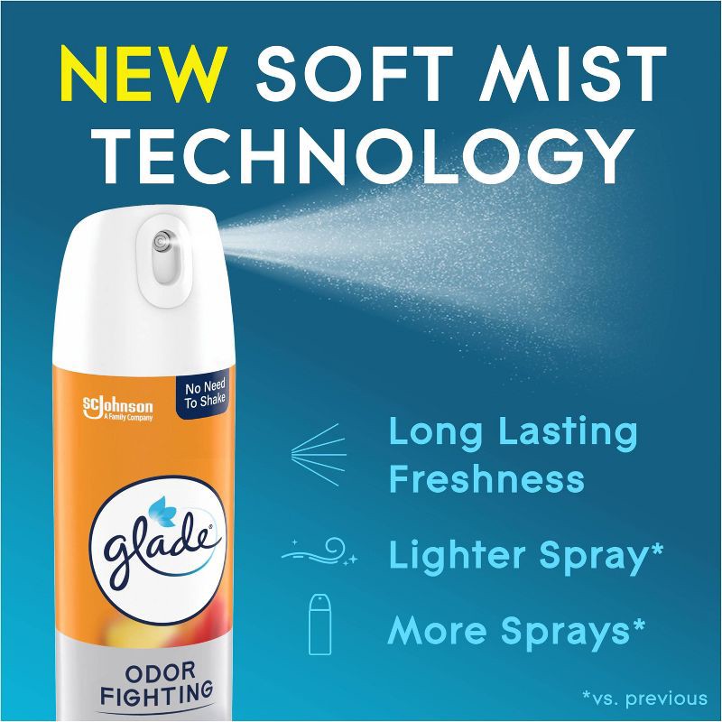 slide 5 of 13, Glade Odor Fighting Air Freshener Room Spray - Hawaiian Breeze - 8oz, 8 oz