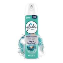Glade Odor Fighting Air Freshener Room Spray - Sky & Sea Salt - 8oz