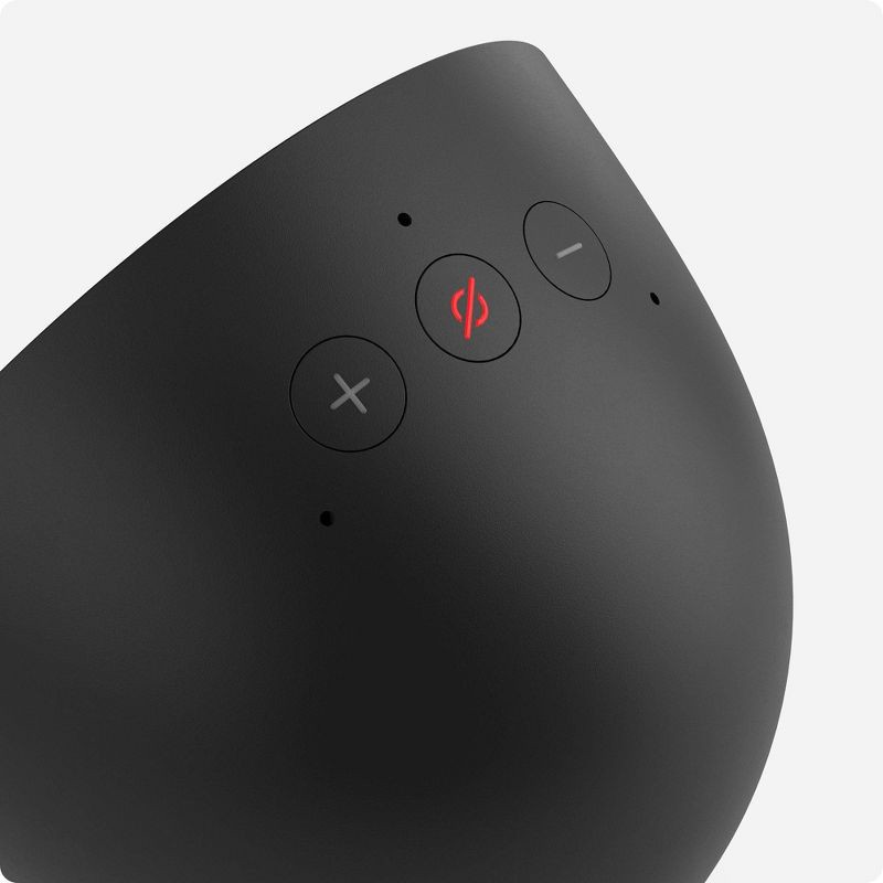 slide 8 of 8, Amazon Echo Spot, Smart Alarm Clock with Vibrant Sound and Alexa (2024 Release) - Black, 1 ct