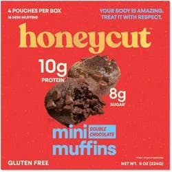 Honeycut Kitchen Honeycut Gluten Free Double Chocolate Mini Muffins - 8oz/4ct