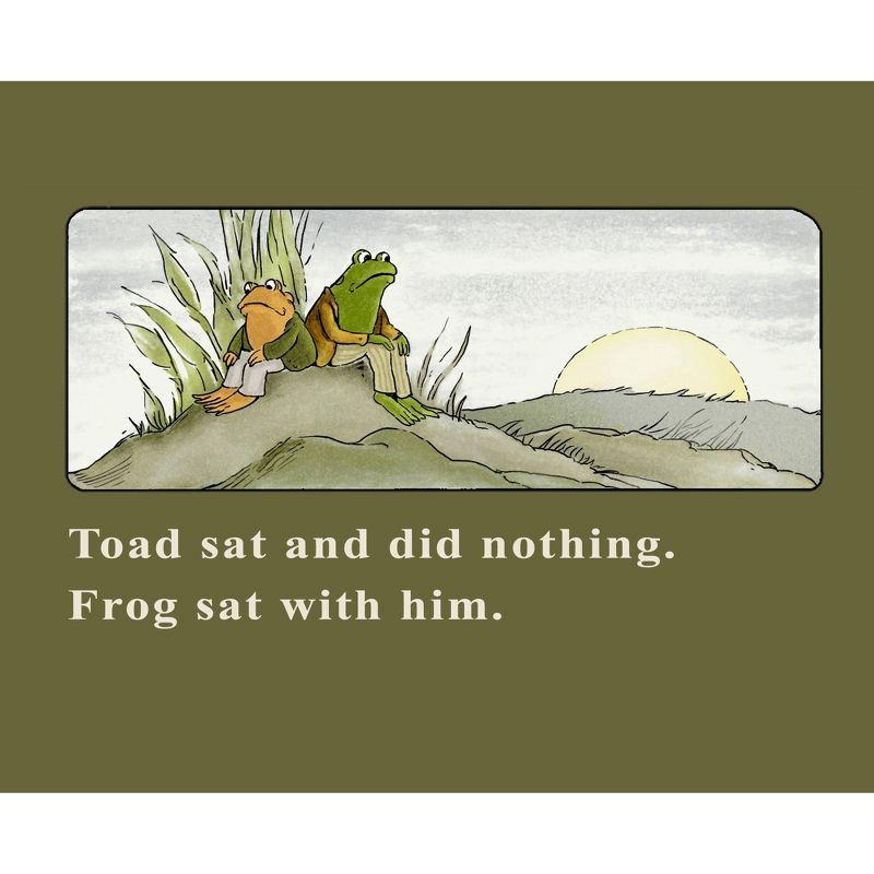 slide 3 of 5, Men's Frog and Toad Short Sleeve Graphic T-Shirt - Moss Green L: Cotton Polyester Blend, Crew Neck, Logo Design, 1 ct