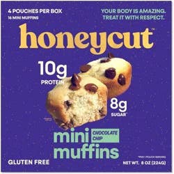 Honeycut Kitchen Honeycut Gluten Free Chocolate Chip Mini Muffins - 8oz/4ct
