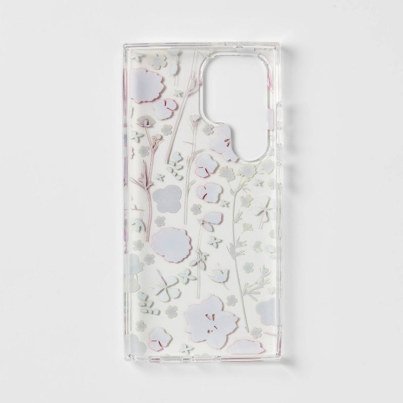 slide 4 of 4, Samsung Galaxy S24 Ultra Phone Case - heyday™ Multi Floral, 1 ct