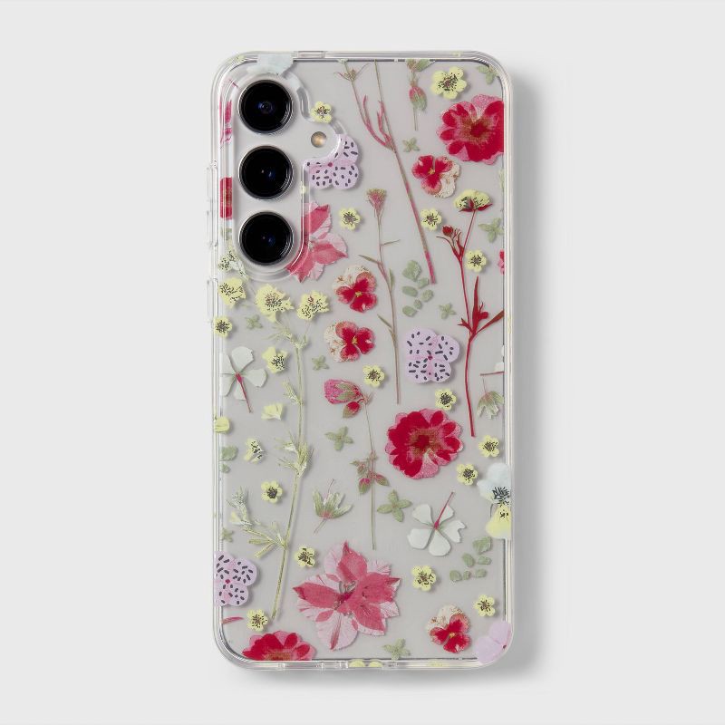 slide 2 of 4, Samsung Galaxy S24+ Phone Case - heyday™ Multi Floral, 1 ct