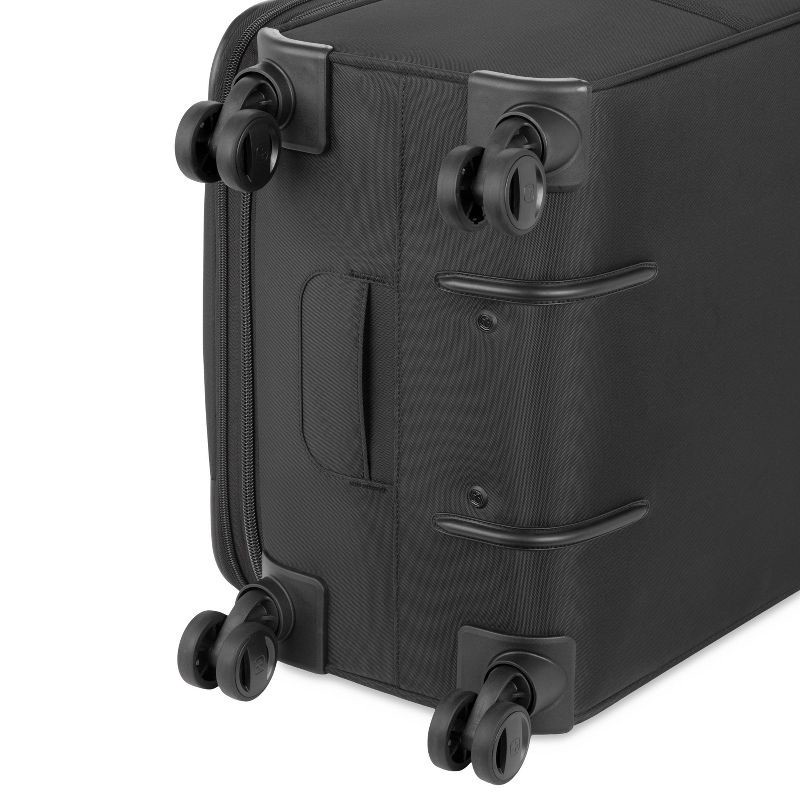 slide 11 of 14, SWISSGEAR Zurich Softside Medium Checked Suitcase - Black, 1 ct