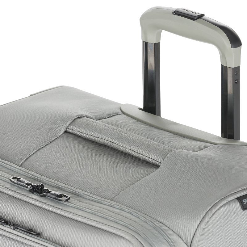 slide 8 of 12, SWISSGEAR Checklite Softside Medium Checked Suitcase - Gray, 1 ct