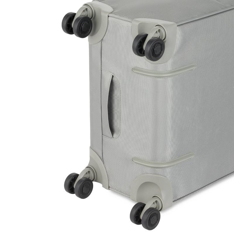 slide 10 of 12, SWISSGEAR Checklite Softside Medium Checked Suitcase - Gray, 1 ct