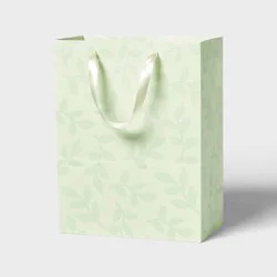 Large Leaf Gift Bag Green - Spritz™