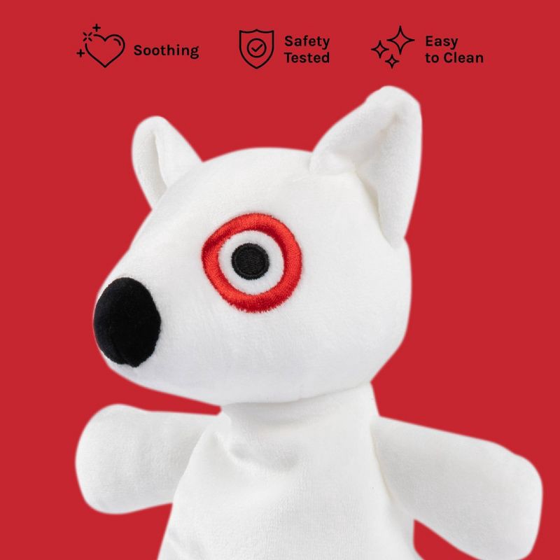 slide 3 of 7, WubbaNub Baby Bullseye Soft Plush Toy Lovey, 1 ct