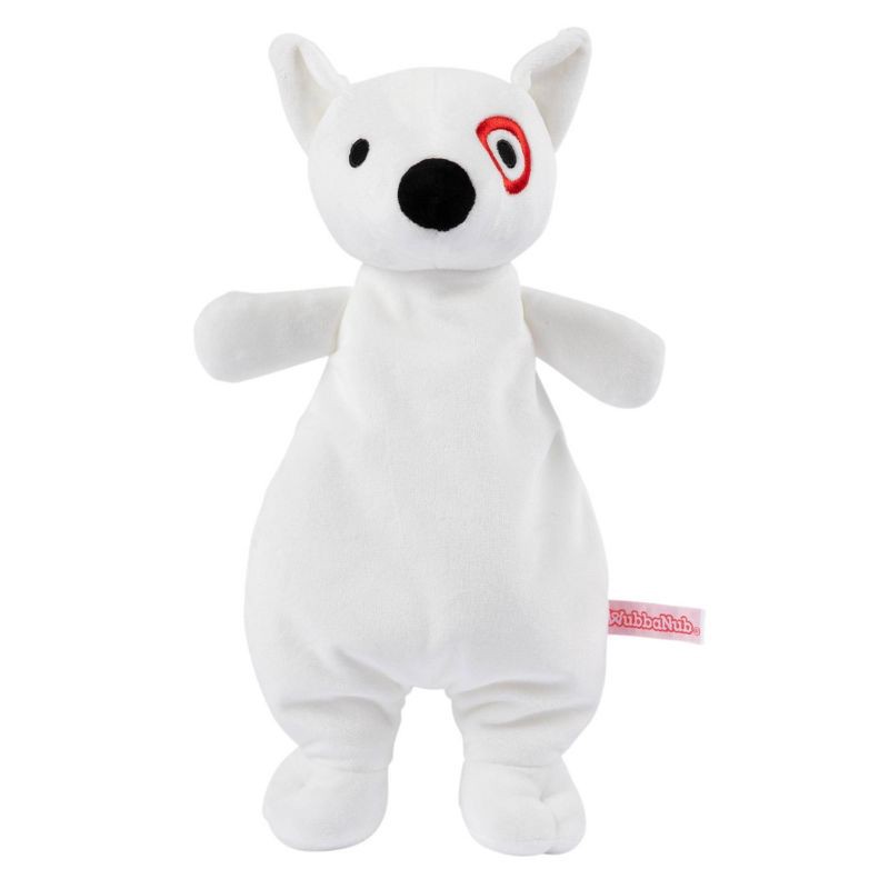 slide 1 of 7, WubbaNub Baby Bullseye Soft Plush Toy Lovey, 1 ct