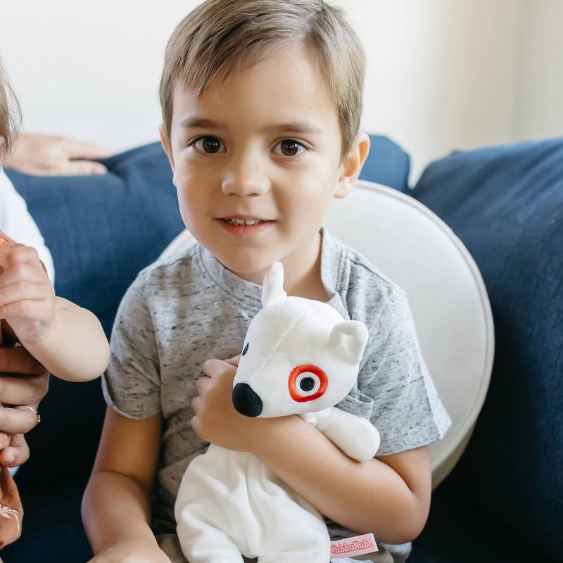 slide 6 of 7, WubbaNub Baby Bullseye Soft Plush Toy Lovey, 1 ct