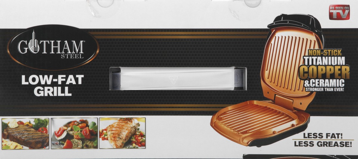 slide 9 of 9, Gotham Steel Folding Electric Grill, 1 ct