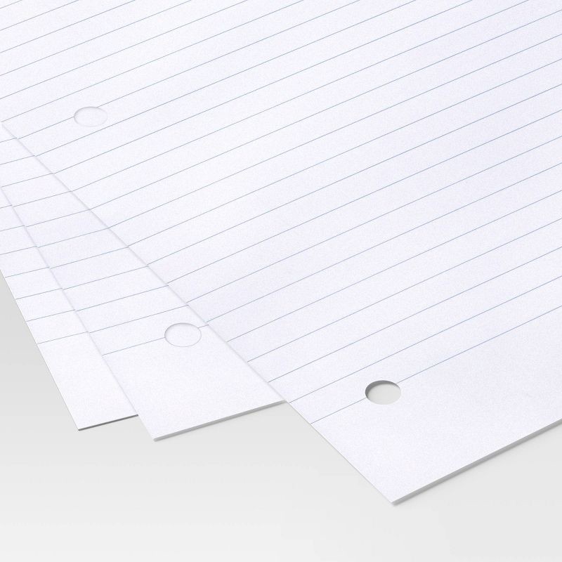 slide 2 of 3, 175ct College Ruled Loose Leaf Notebook Filler Paper - Dealworthy™, 175 ct