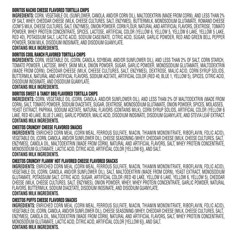 slide 10 of 13, Frito-Lay Frito Lay Variety Pack Doritos & Cheetos Mix - 42ct, 41.375 oz, 42 ct