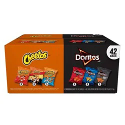 Frito-Lay Frito Lay Variety Pack Doritos & Cheetos Mix - 42ct