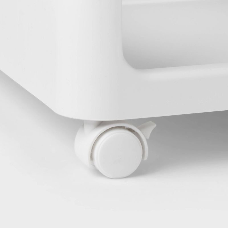 slide 3 of 3, Rolling Collapsible 3 Tier Shelf - Brightroom™, 1 ct