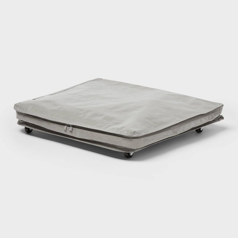 slide 3 of 4, Storage Bag with Wheels Spaceship Gray - Brightroom™, 1 ct