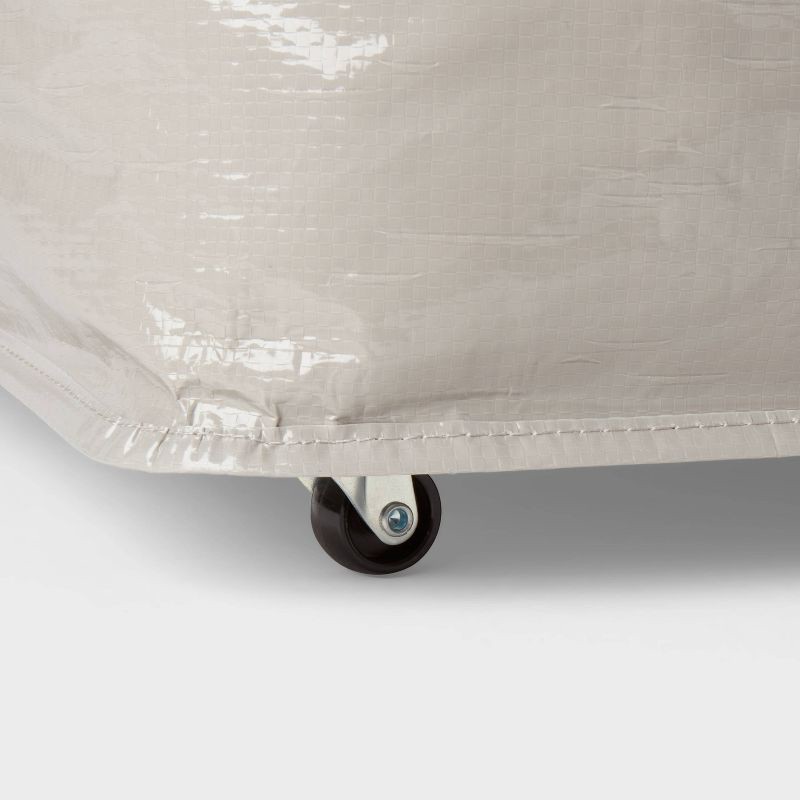 slide 4 of 4, Storage Bag with Wheels Spaceship Gray - Brightroom™, 1 ct
