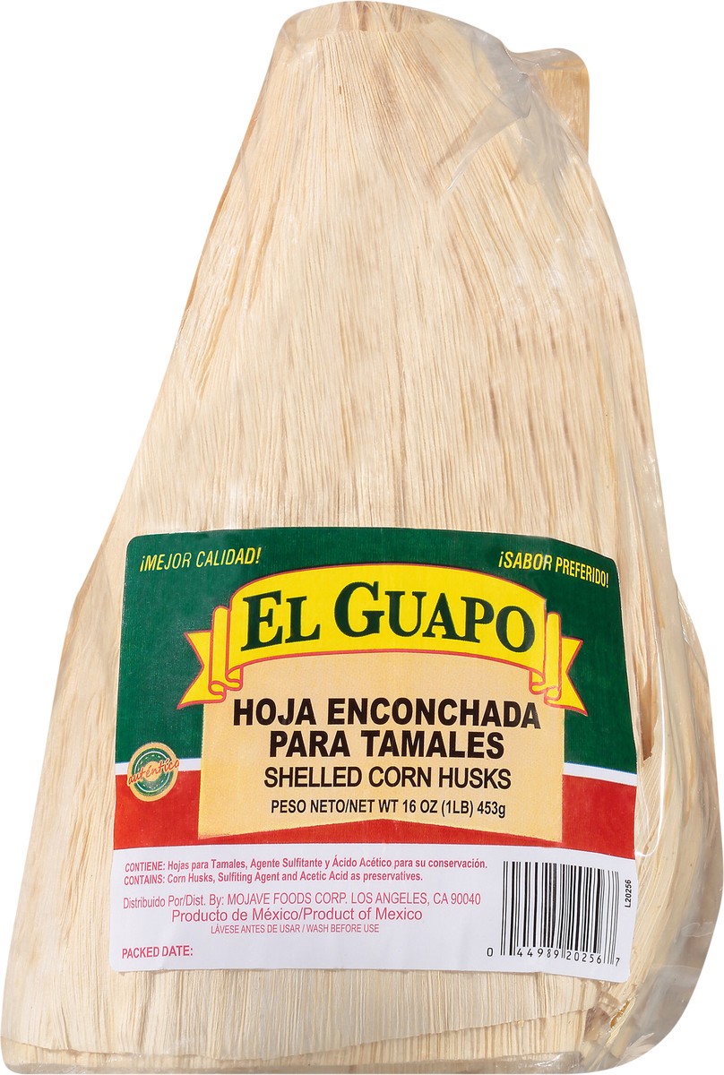 slide 7 of 7, El Guapo Corn Husks Shell - 16oz, 16 oz