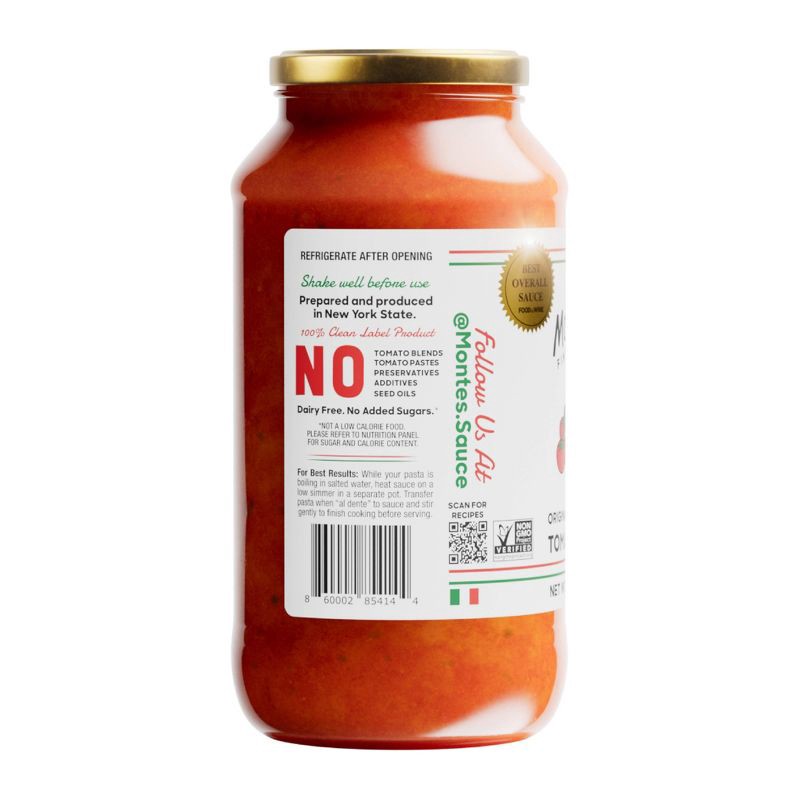 slide 2 of 9, Monte's Original Tomato Sauce - 24oz, 24 oz