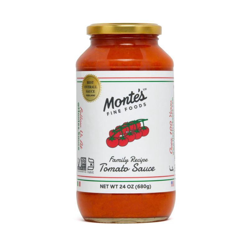 slide 1 of 9, Monte's Original Tomato Sauce - 24oz, 24 oz