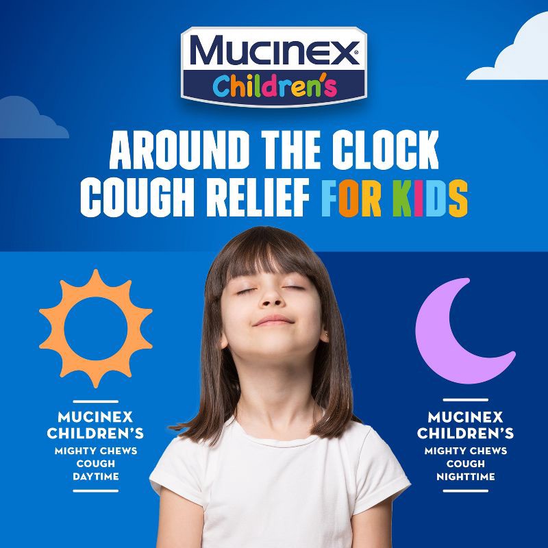 slide 9 of 10, Mucinex Children's Day-Time Cough Mighty Chews, 1 ct