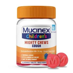 Mucinex Children's Day-Time Cough Mighty Chews