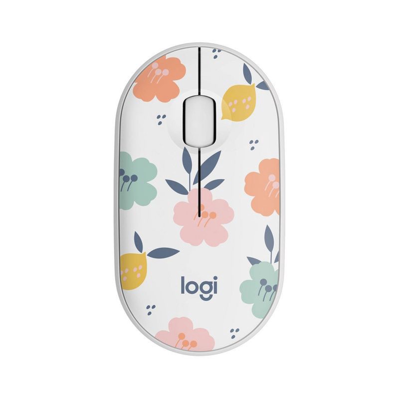 slide 1 of 9, Logitech M340 Mouse - Floral Bouquet, 1 ct