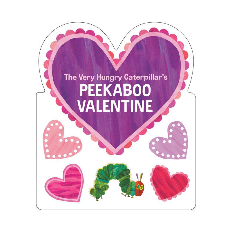 slide 1 of 1, Penguin Publishing The Very Hungry Caterpillar's Peekaboo Valentine - by Eric Carle (Board Book), 1 ct
