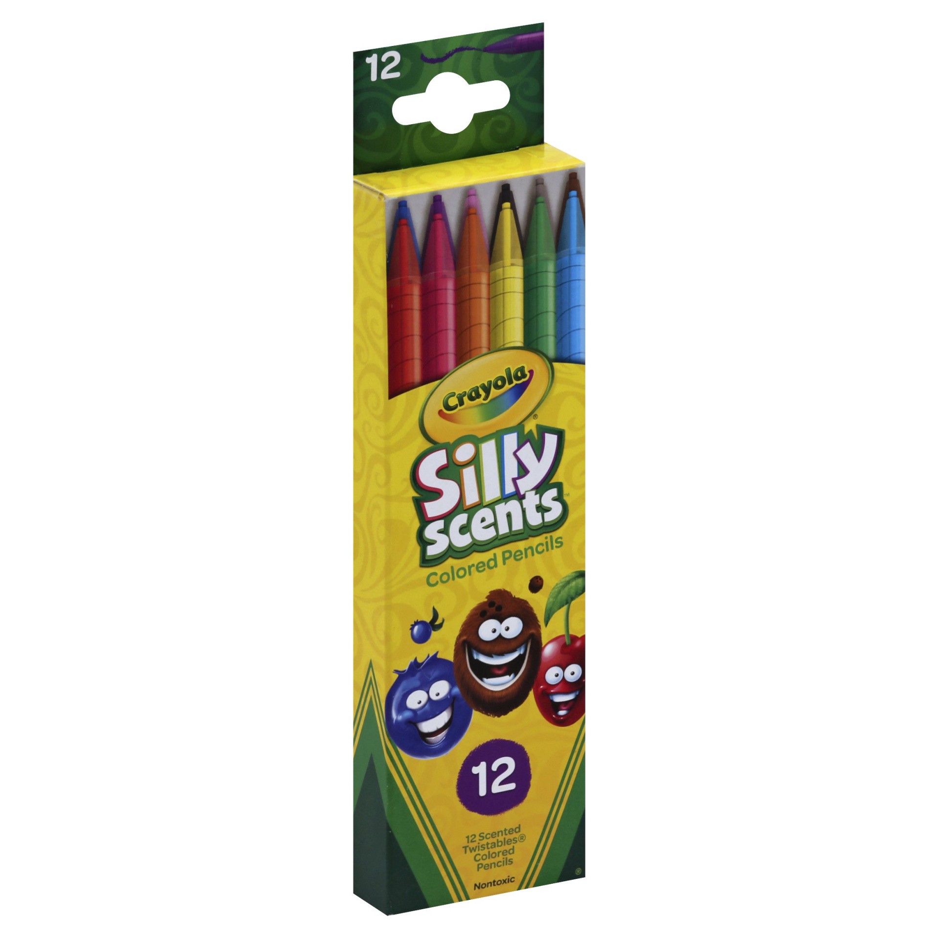 slide 1 of 1, Crayola Silly Scents Silly Scents Pencils, 12 ct