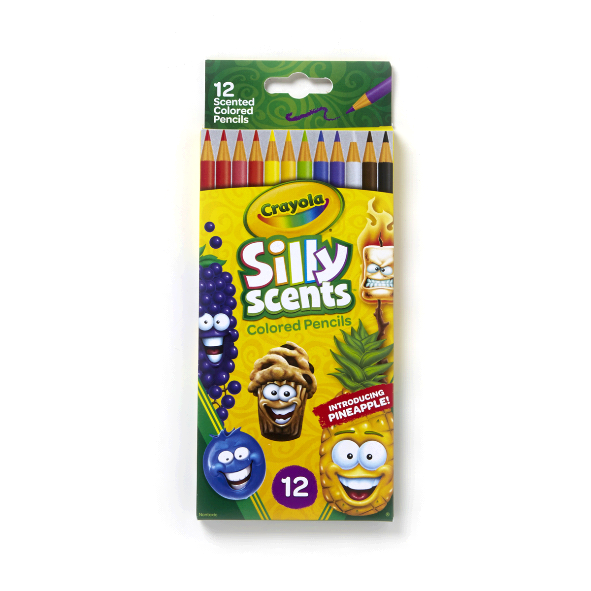 slide 1 of 1, Crayola Silly Scents Colored Pencils, 12 ct