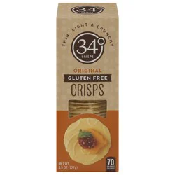 34 Degrees Crisps Original Gluten Free