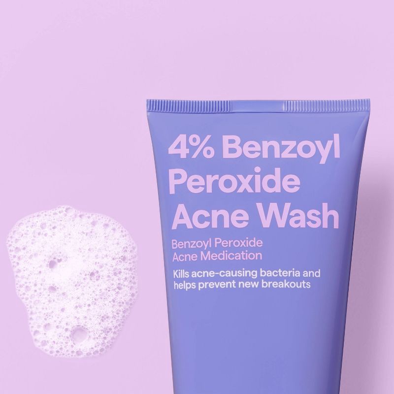 slide 2 of 3, Cleanser - Benzoyl Peroxide Acne Cleanser - 5.5oz - up&up™, 5.5 oz