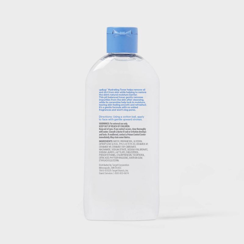 slide 3 of 3, Hydrating Toner with Ceramides - Normal to Dry Skin - 8fl oz - up&up™, 8 fl oz