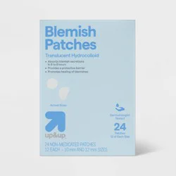 Translucent Hydrocolloid Patches - 24ct - up&amp;up™