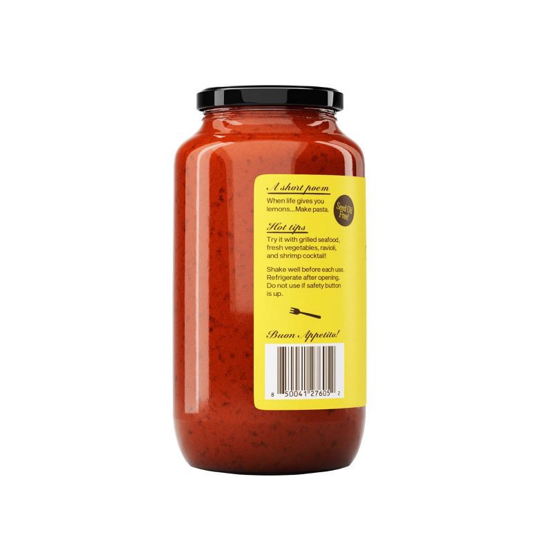 slide 2 of 7, Sauz Summer Lemon Marinara Zesty Citrus Tomato Sauce - 25oz, 25 oz